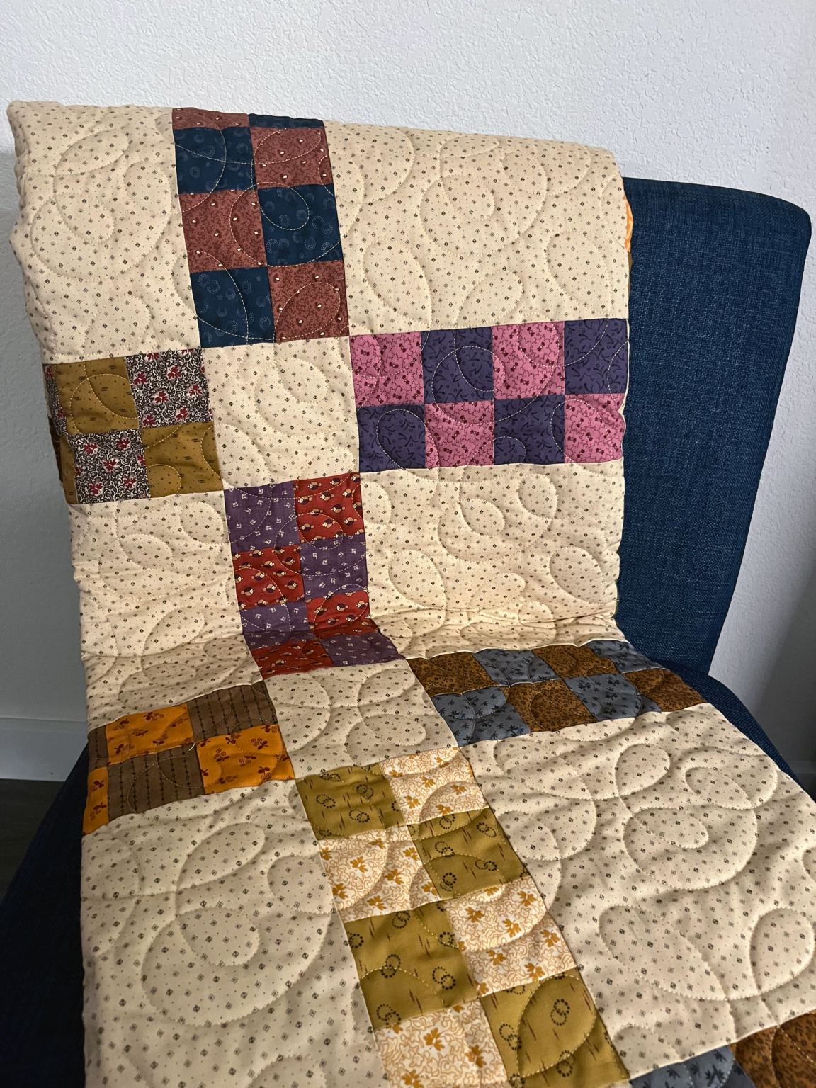 Checked quilt
